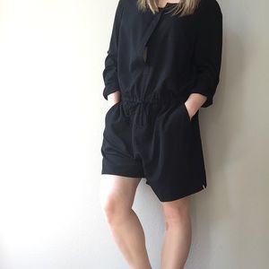 Loft Black Romper
